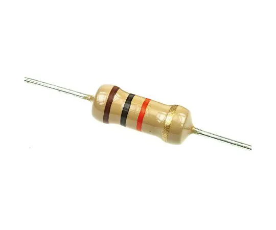63-4566-50 Carbon Coated Resistor CFR100 Series 10 komega 1 W +/- 5% CFR100J10K