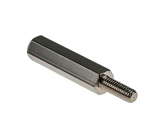 63-4588-68 RS PRO Brass Hex Standoff, Male/Female, 20mm, M3 x M3 221-162