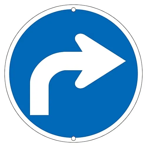 61-3392-67 Road Sign Road 311-B Right 133154