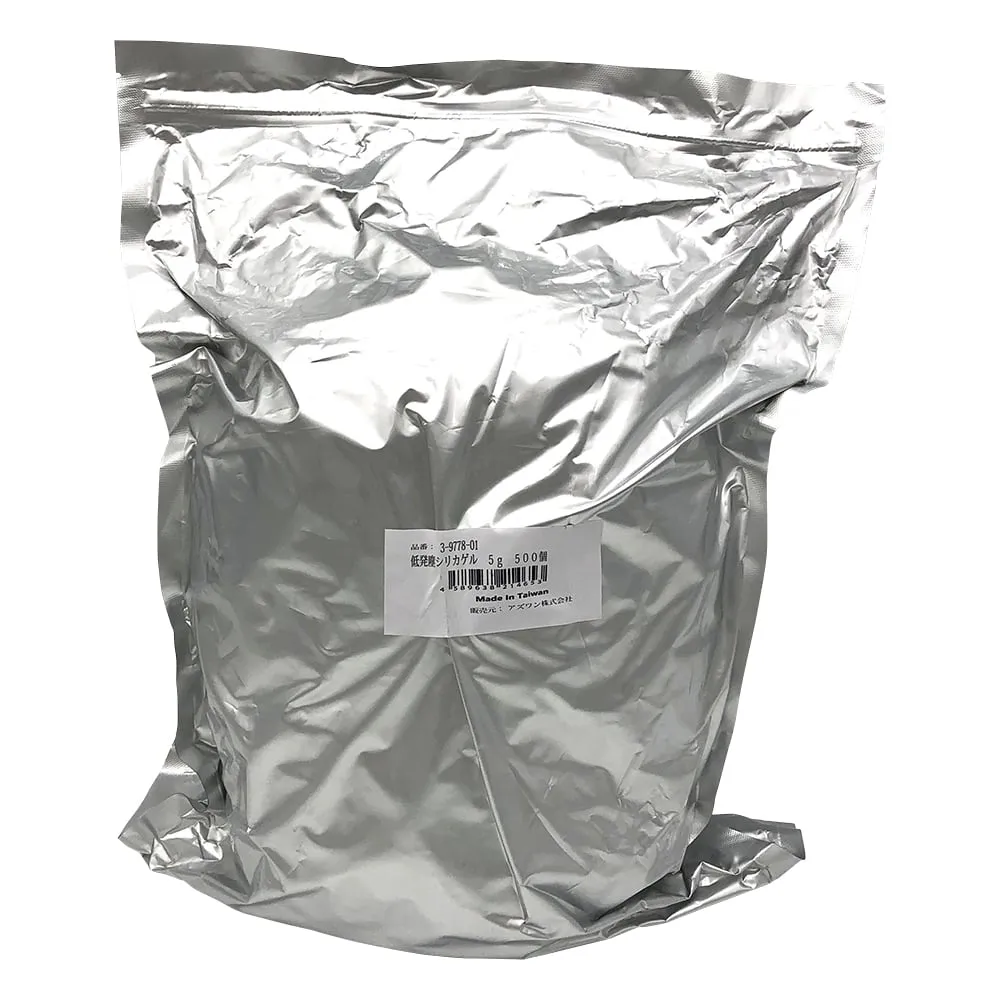 3-9778-01 Low Dust Generating Silica Gel 5g 500 Pieces -