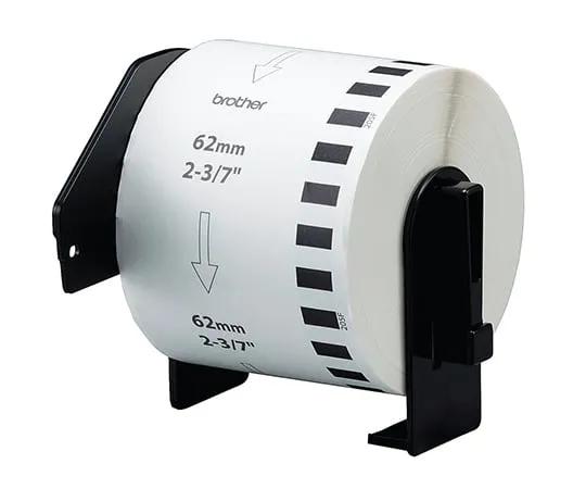 3-9223-12 Thermal Label Printer Long Paper Tape (Large) Width 62mm x 30.48 m DK-2205