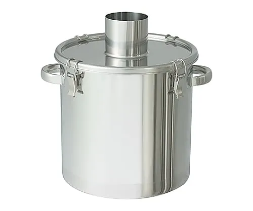 61-0752-66 Powder Collecting Stainless Steel Container (Pipe Shape) 10L FK-CTH-24-SP-100A