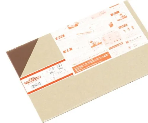 61-7417-25 Acrylic Cast Plate 200 x 300 x 2mm B Smoke AC91-223