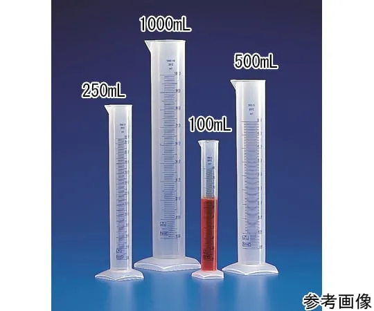 4-3159-02 PP Graduated Cylinder 25mL with Blue Scale 2561