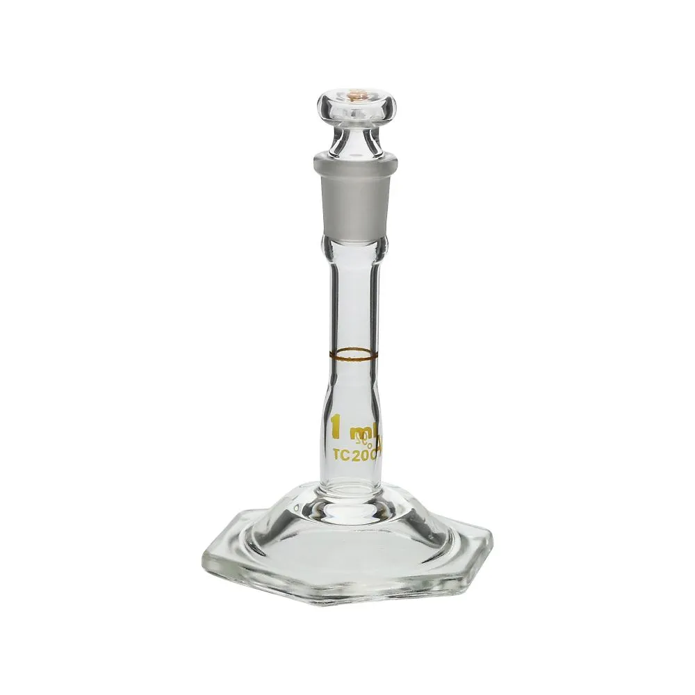 64-6432-26-24 Micro Measuring Flask, Super Grade 1 mL, with JCSS Calibration Certificate 235-1