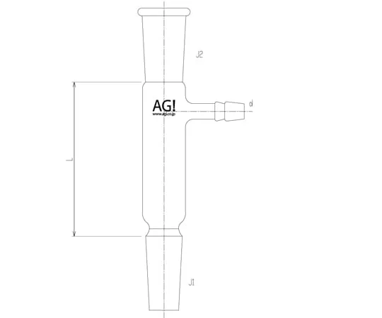 65-1838-24 Decompression Connecting Tube 15/20 2526-1M