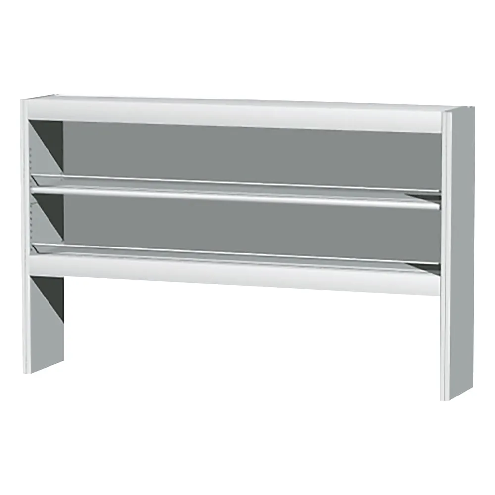 3-4153-01 Steel Reagent Shelf for Side Laboratory Bench Steel, Open, Single-Sided Type 1180 x 200 x 1100 EST-1200