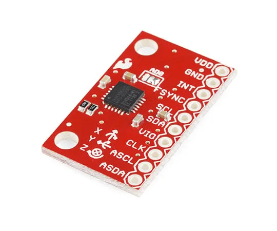63-3035-63 SparkFun Triple Axis Accelerometer and Gyro Breakout - MPU-6050 SEN-11028