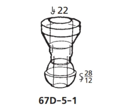 63-6523-98 Various Bottom Reducers SJ28/12 67D-5-1