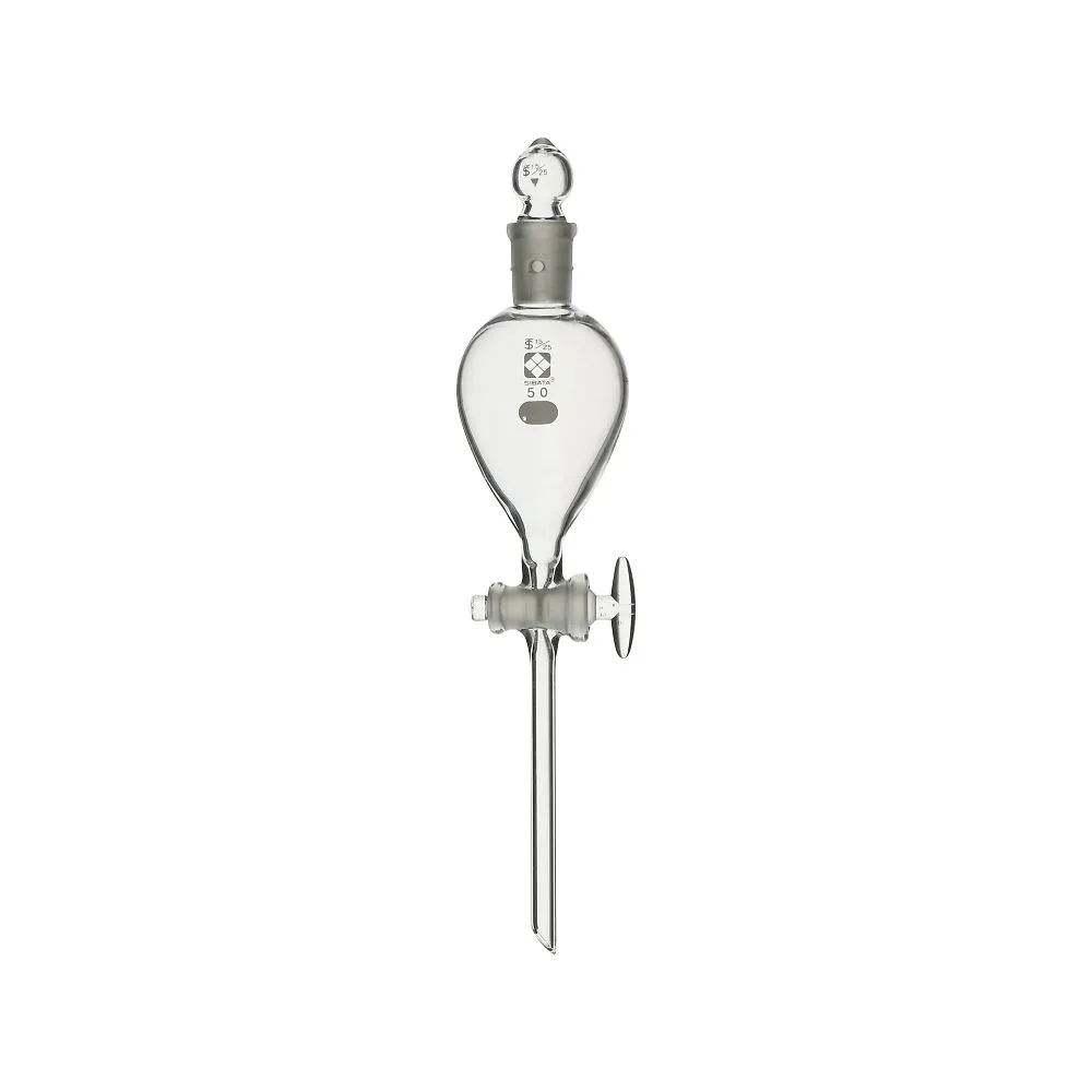 61-4424-47 Separatory Funnel with Glass Cock 50mL 014210-50