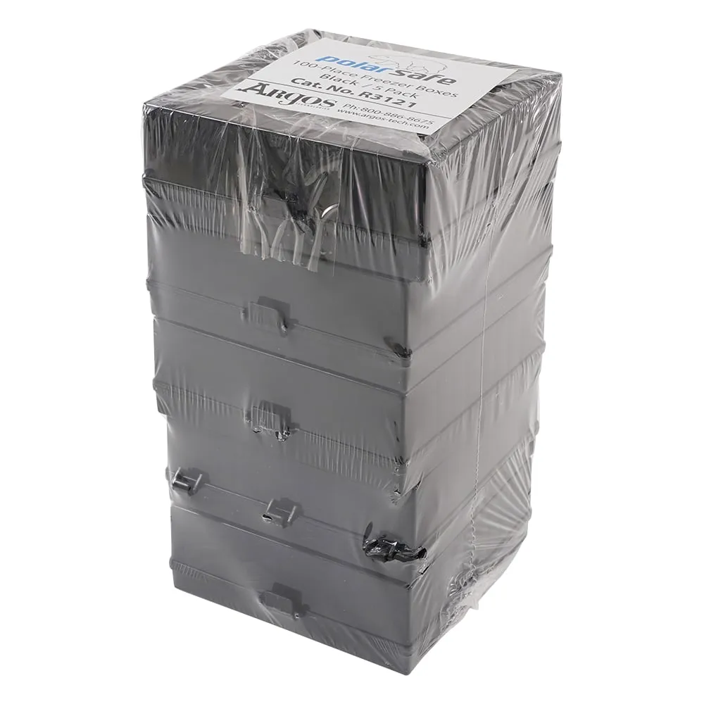 3-6297-01 Shading Plastic Cryo Box 100 Pcs Storage 5 Pcs 06755-21
