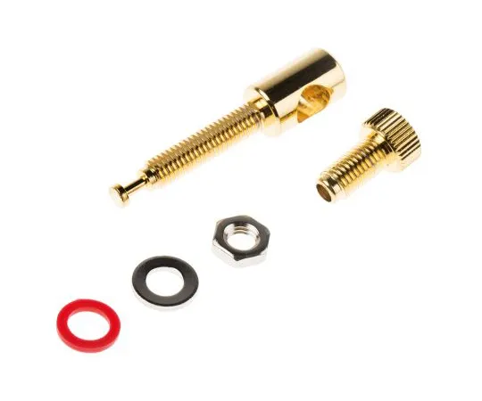 63-4627-80 RS PRO Chassis Mount Loudspeaker Connector Plug, 1 Way, 16A, Screw Down Termination 458-190