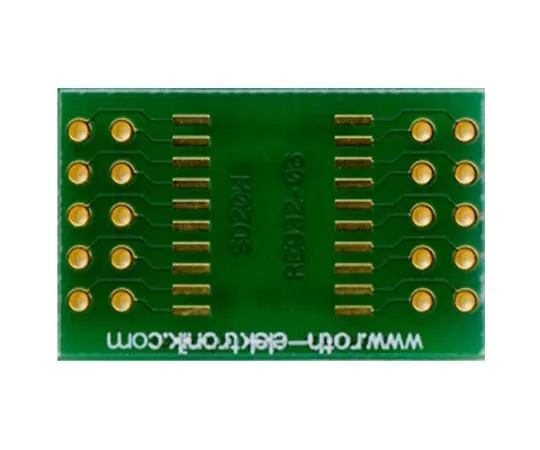 63-5029-20　［Discontinued］Surface Mount (SMT) Board SOIC Epoxy Glass Double-Sided 22.5 x 16 x 1.5mm FR4　RE932-06