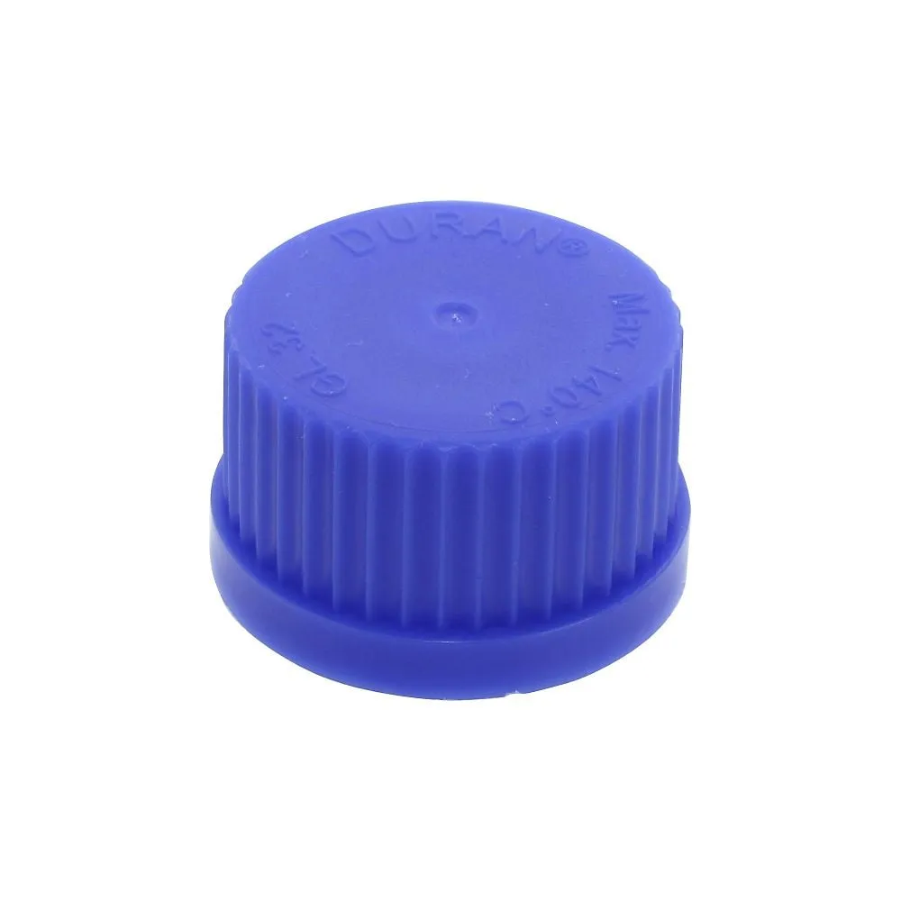 4-2400-01 screw-top bottle Replacement Cap (Duran ®) Blue 017200-321A