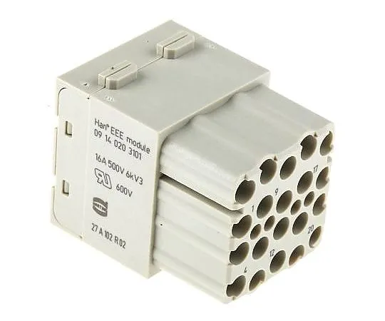 63-4588-23 Modular Female Han-Modular Series 20 Pole 09140203101