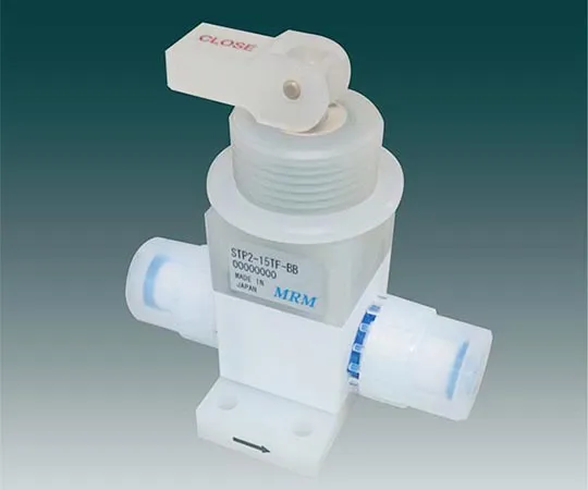 61-9941-29 Fluorocarbon Resin Diaphragm Valve (Manual Toggle Type) PTFE STP2-15TF-BA
