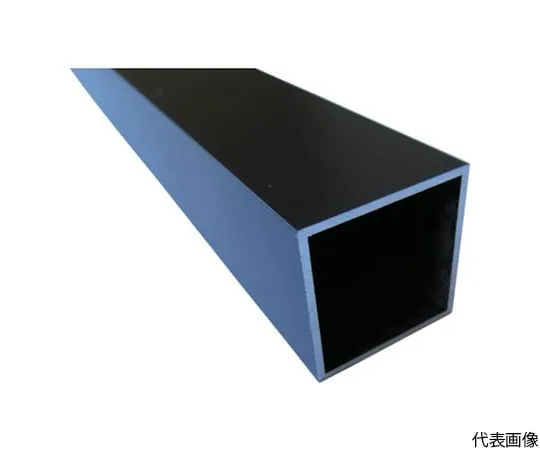 64-5004-08 Aluminum Square Pipe 25x25x1.5 Black 4 m FB107K