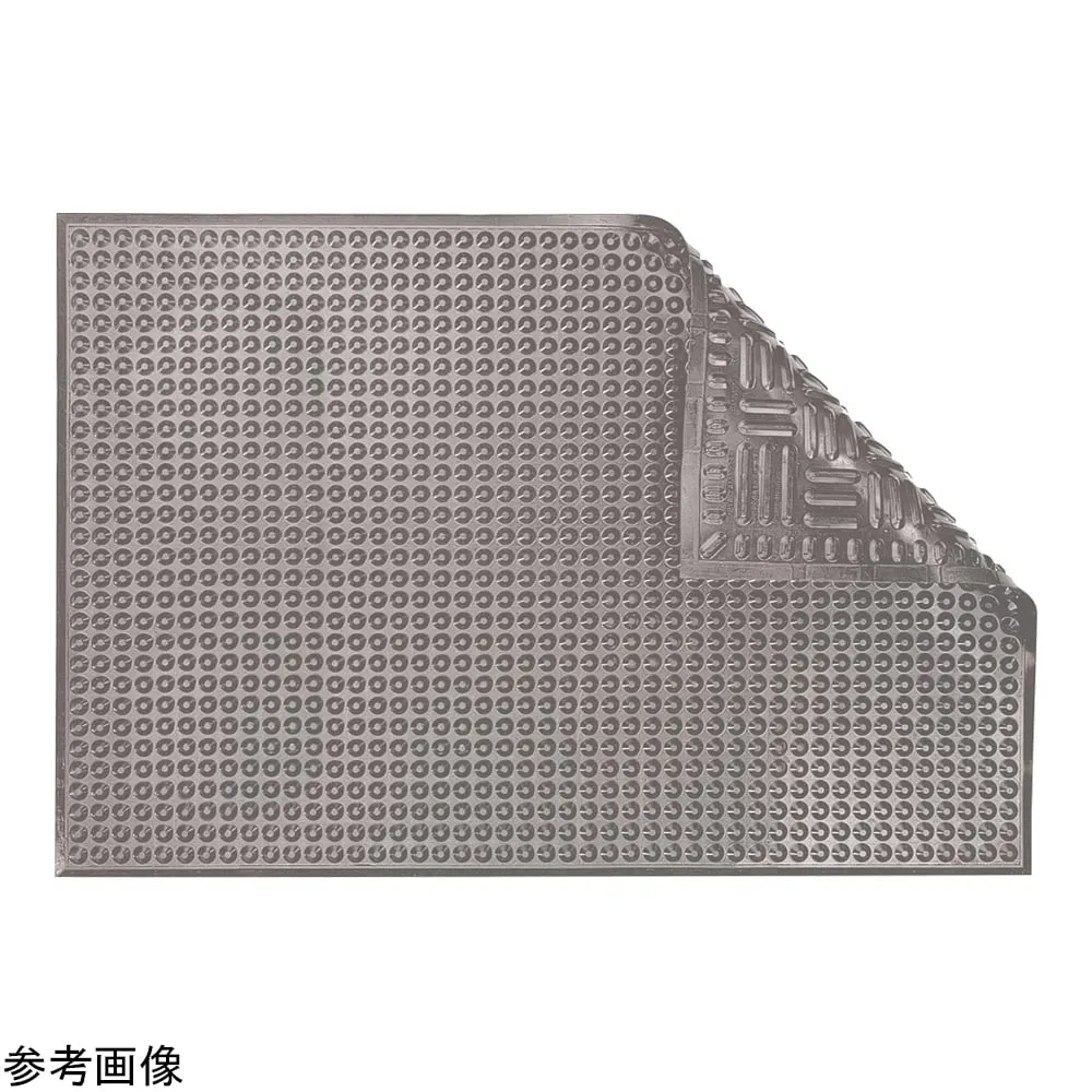 4-3715-01 Ergo mat (Hygiene) Gray 600 x 900 x 11 mm 4665404