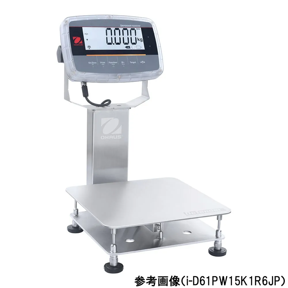 4-4309-01 Waterproof Type Platform Scale (D 6000 Series) Weighing 3 Kg minimum Display 0.5 G i-D61PW3K1S6JP