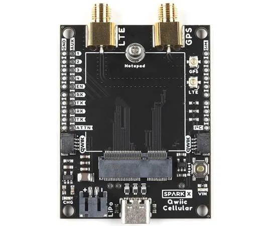 67-0427-94　［Discontinued］Qwiic Cellular Notecarrier　SPX-18617