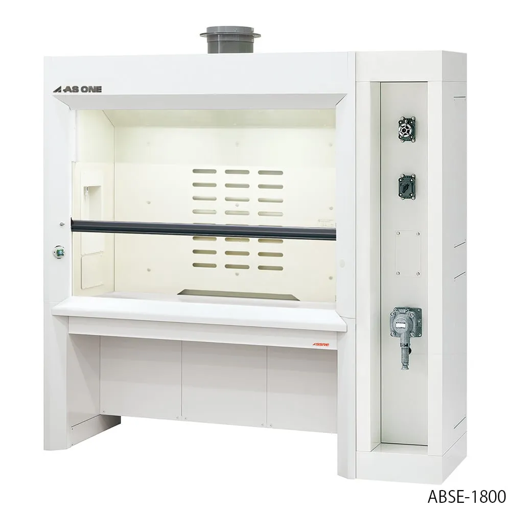 3-8046-11 Fume Hood (Type with Explosion-Proof Unit) Deep 1650 x 980 x 2250 mm ABDE-1200