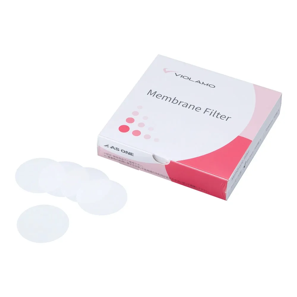 4-6097-01 Violamo Membrane Filter (Hydrophobic PTFE) 0.22 μm φ47 mm 1 Box (100 Sheets) PTFE022M047O