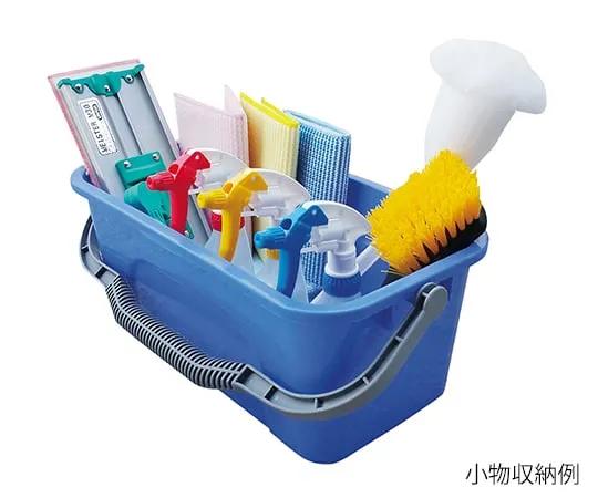 3-8369-01　［Discontinued］Square Bucket 12L 390 x 205 x 175mm Bucket Only