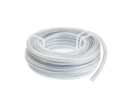 63-4624-35 RS PRO PVC Flexible Tubing, Transparent, 13.5mm External Diameter, 25m Long, Reinforced, 29mm B*** Radius, Chemical, 440-054
