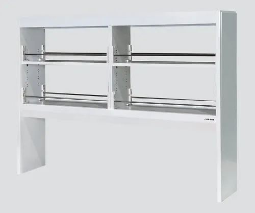 3-4199-01 Reagent Shelf All Steel, Double-Sided Type, Shelf 2 Stages Type 900 x 300 x 1115 STOB-900