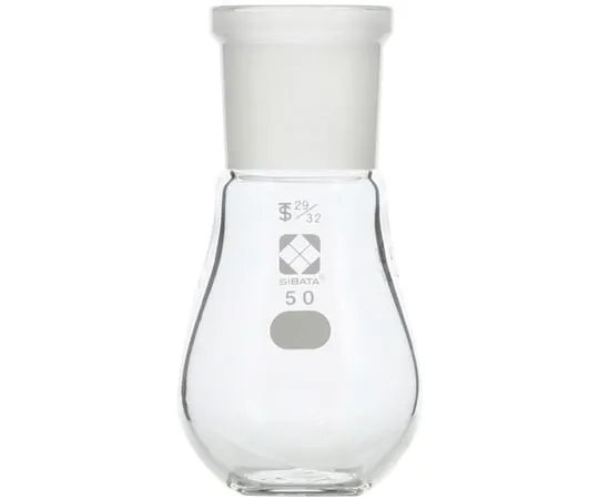 68-9788-09 Common Flat Bottom Eggplant Flask 29/32 50 mL 005400-3250
