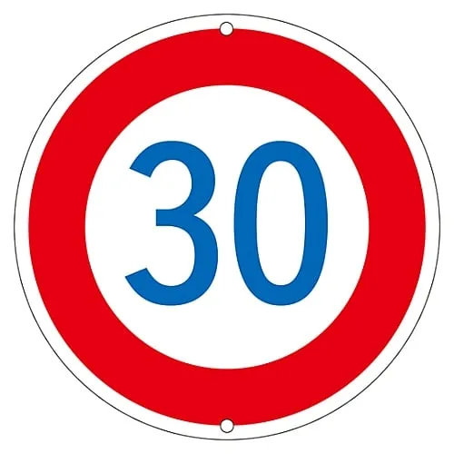 61-3392-80 Road Sign 30 Road 323-30K 133227