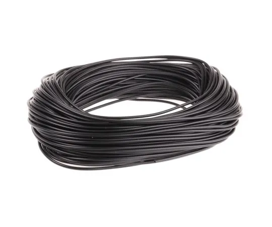 63-4615-47 RS PRO PVC Black Protective Sleeving, 2mm Diameter, 50m Length 404-235