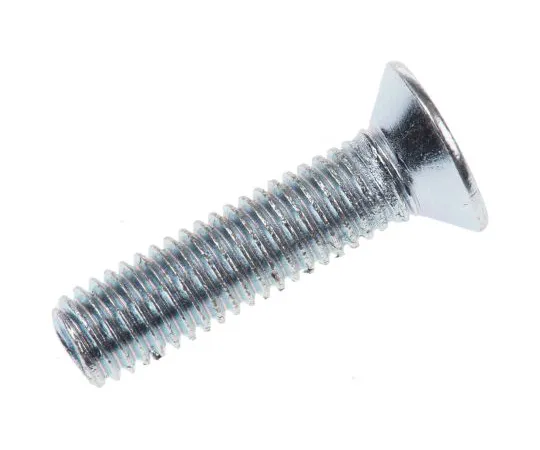 63-4644-91 RS PRO, M5 Countersunk Head, 20mm Steel Pozidriv Bright Zinc Plated 553-481