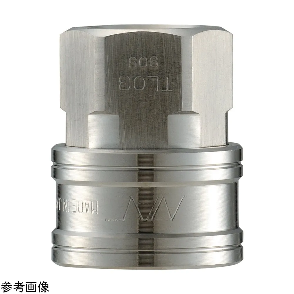 4-4785-01 Quick coupling (stainless steel socket) female screw type Rc 3/8 CTL03SF3