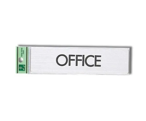 61-7400-73 OFFICE 160mm x 40mm x 1mm Stainless Steel Hair Line FS181-9