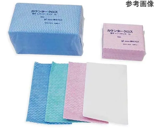 68-1972-88 Counter Cloth (Regular) Thin/Box Green 100 Pieces x 6 Boxes 2UG6BOX