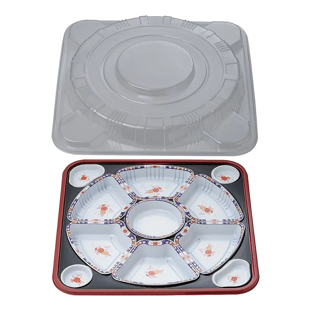 62-6652-57 Hors d'oeuvre Container Arita Navy Set (10 Sets) TO-460