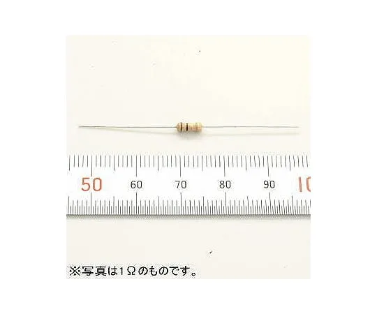 63-3107-82 1/4 W carbon resistance 1 ohm (100 pieces) brown black gold RC041E00JT*100