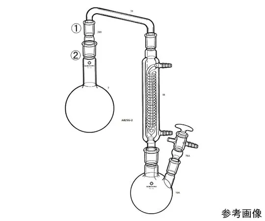 64-1060-82 Vacuum distillation apparatus AB25G-2-1