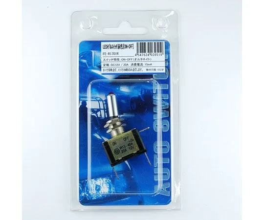 63-3055-86 LED toggle Switch (red) (ON-OFF) FE-R1701R