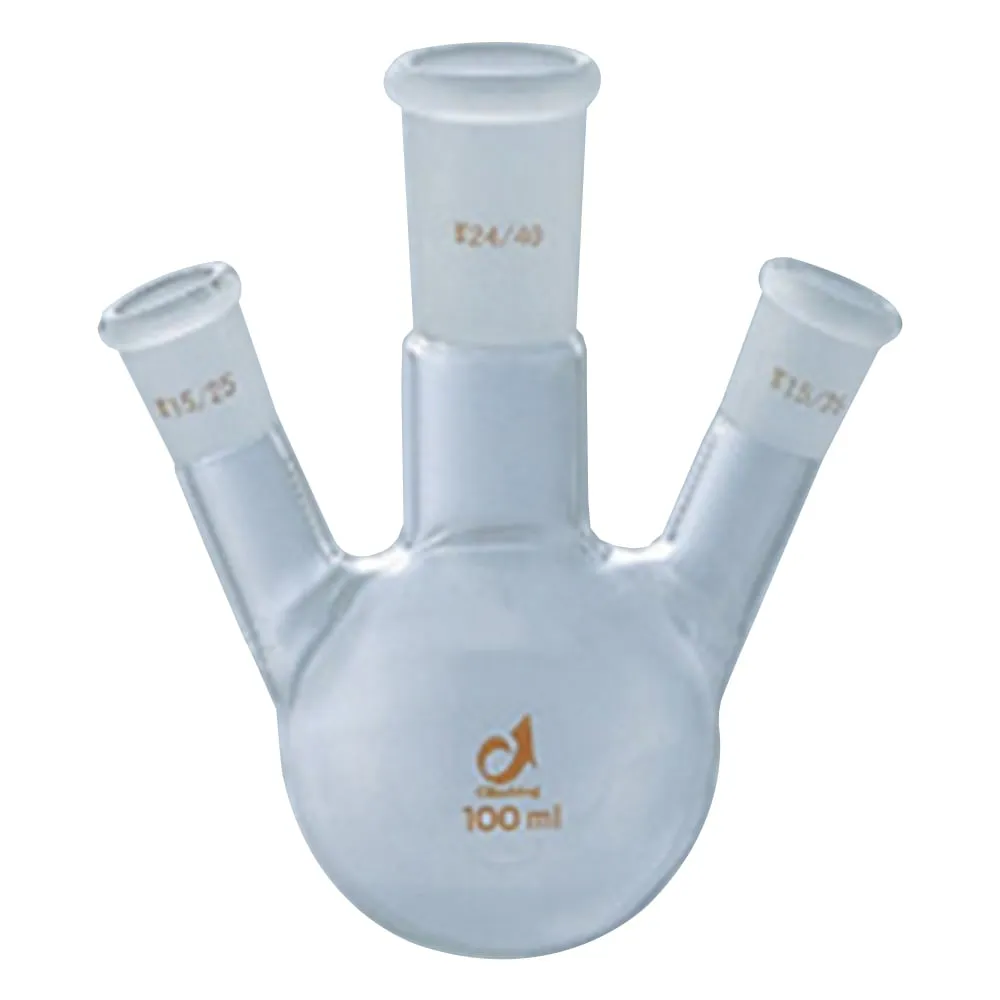 1-4361-01 Common Sliding 3 Neck Flask 100mL CL0080-01-10