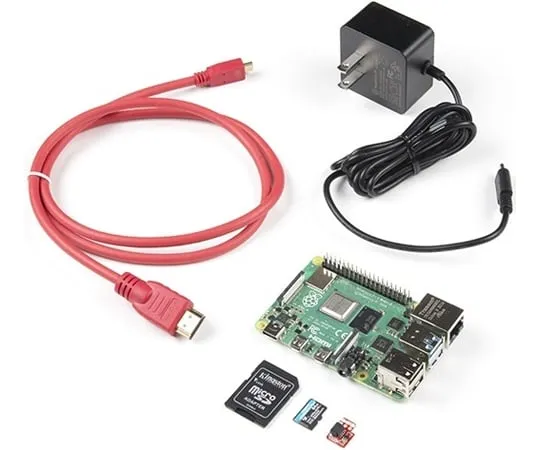 67-0424-70　［Discontinued］SparkFun Raspberry Pi 4 Basic Kit - 8GB　KIT-17980