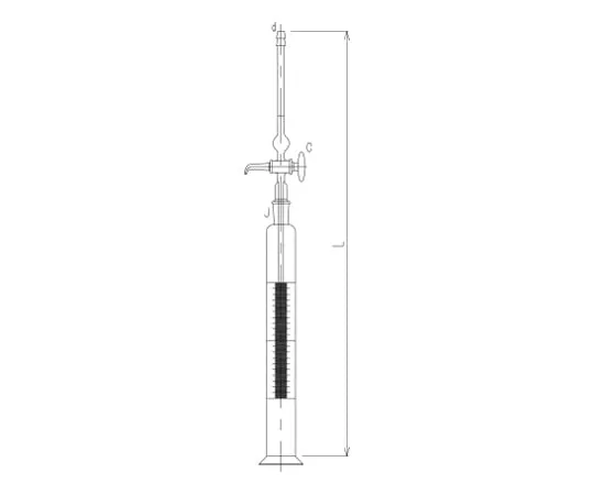 64-9048-82 Andreasen Pipette Glass Cock 500 mL 4650-500