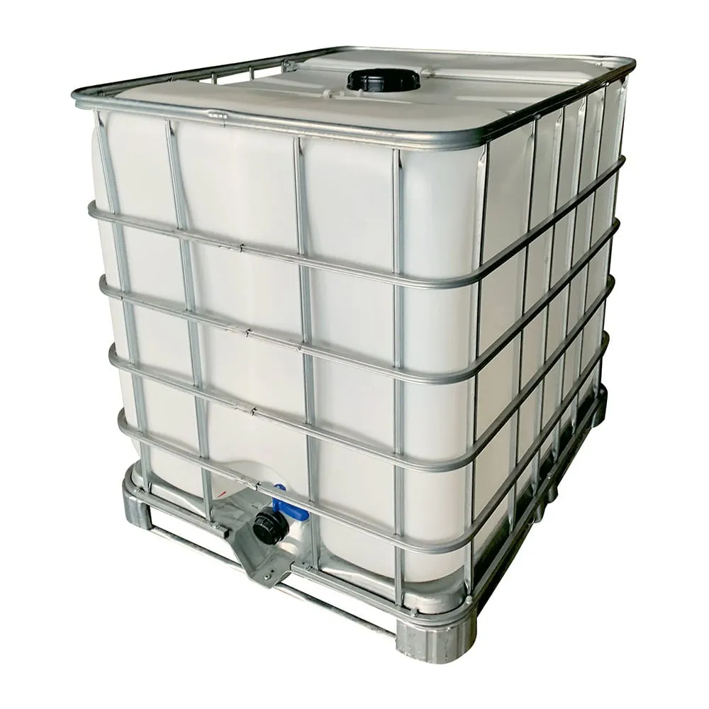 4-3624-01 Resin Container (With Valve And Pallet) 1000L S007