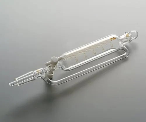 61-0051-59 TS Balance Type Separatory Funnel (With Teflon Cock, Scale) 50mL CL0515-01-10