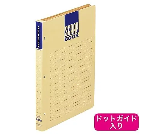 61-0559-68 Scrapbook D (Binding Type, Dot Guide Included), A4 ラ-D40