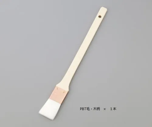 1-1635-01　［Discontinued］Brush PBT Hair Wooden Handle 15mm　724S