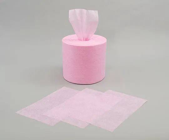 4-1282-01 Countercloth (Handy Roll Type) Pink 1 Bag (400 Sheets)
