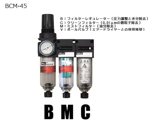 62-0955-91 Clean System (Regulator, Filter 2 Types) BCM-45