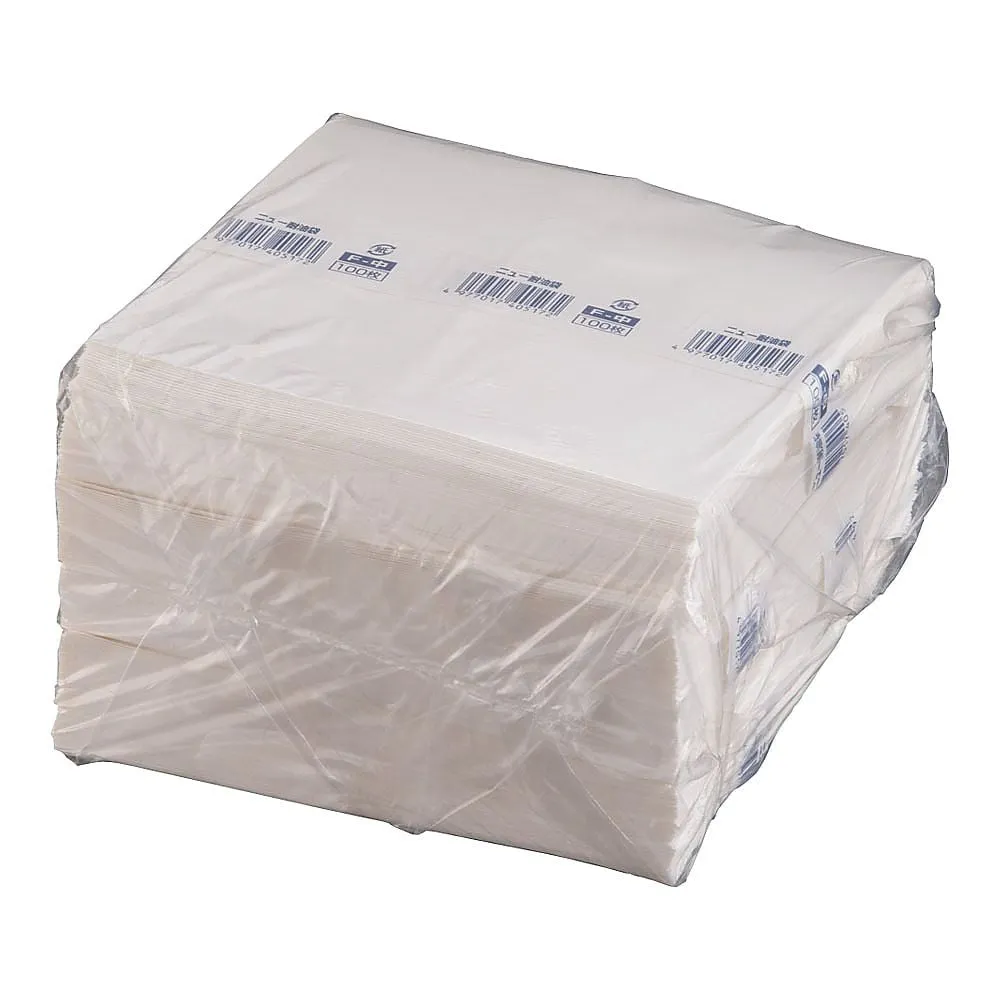 62-6540-88 New Oil and Water Resistant Paper Bag Flat Bag (500 Sheets) F-